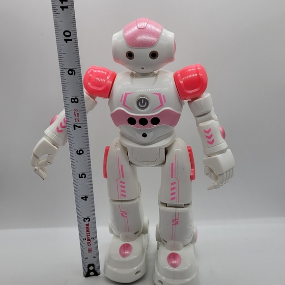 Smart Robot Cady-Wida/Wini Gesture Control - Pink White 10" in Tall TESTED WORKS - Picture 2 of 4